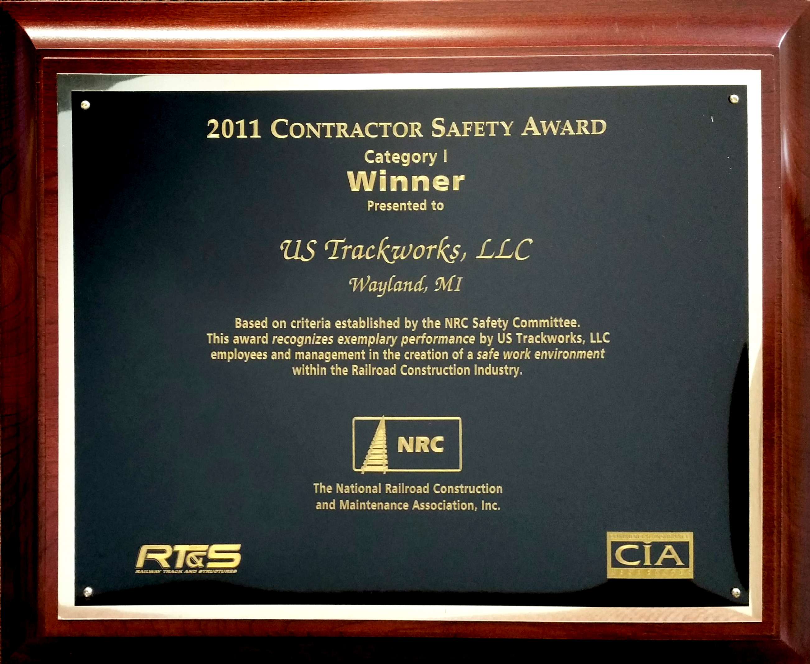 2011_NRC_Safety_Award